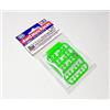 RCECHO Tamiya Mini 4WD Model Mini 4WD Lightweight Plastic Spacer 12/6.7/6/3/1.5mm 95443