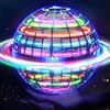 DGYBDFC Palla volante LED ricaricabile per bambini dai 6 anni, giocattolo con effetto boomerang, più modalità di volo e luci colorate, Micro-USB, per interni ed esterni