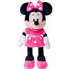 Simba - Disney Peluche Minnie, 6315870230, cm 35, con abito fucsia, + 0 mesi