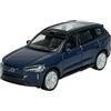 Generisch Welly - Modellino di auto compatibile con Volvo EX90, blu, circa 1/34-1/39, in metallo, in scatola