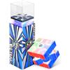 Bukefuno GAN15 Maglev UV (versione 10° anniversario) Cubo di velocità 3x3 faro GAN15 Maglev magnetico 2024 Puzzle magico senza adesivo 58,6 g Ultra-leggero 3 x 3 x 3 Cubi