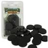 Emerald Ground - Base rotonda, piedini rotondi per Wargames (32 mm - 20 | Rotondi, pittura e modellismo, per figure, miniature, giochi da tavolo in miniatura (25, 35 mm)