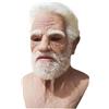 Generico Maschera Cosplay da Anziano Copricapo in Lattice per Halloween | Copriviso di Ruolo per Feste in Costume, Spettacoli, Scherzi, Eventi Festivi, Casa Infestata
