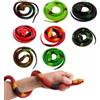 ZhouWei 8 Pezzi Serpenti in Gomma, Serpente Giocattolo da 70 cm Include Cobra e Bisce, Aspetto Realistico, Serpenti Finti per Scherzi Halloween e Oggetti di Scena Educativi
