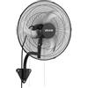 VEVOR Ventilatore da Parete Industriale, 457 mm, Ventilatore Oscillante a Muro, 3 Velocità, Flusso d'Aria Potente, Angolo Regolabile, Adatto per Officine, Garage, Palestre e Ambienti Commerciali
