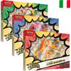 Ascesa Eroica Collezione Mega Emboar-EX/Feraligatr-EX/Meganium-EX
