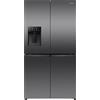 Hisense RQ5P640SYKD Cross Door Frigorifero congelatore indipendente/Volume 640L / 35dB/ EEK: sistema di raffreddamento a doppia tecnologia/My Fresh Choice/Metal Tech Cooling/Cool Fresh Box, 91 × 179
