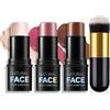 MLSMILE Kit di contorno viso 3 pezzi - Stick contorno crema abbronzante, Highlighter e Blush - Scultura delle guance lunga tenuta - trucco professionale