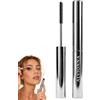 flysmus Alvionna Velveteye Mascara Volume & Lunghezza 24h，1pc | arricchito con ingredienti naturali, favorisce la crescita delle ciglia in 4 settimane