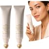 MEIION Arelia Primer Anti-Rughe Istantaneo Originale | Primer Viso Levigante con Applicatore Metallico Preciso,Base Trucco Uniformante,Idratante e Illuminante