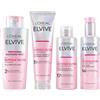 L'Oreal Paris L'Oréal Paris Elvive Glycolic Gloss Shampoo, Balsamo e Trattamento Rinse-Off Set per capelli porosi opachi, Ottieni i capelli più lucenti della tua vita, Routine lucidante per una lucentezza simile a