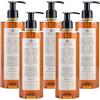 Prija Vitalising Hand Wash with Ginseng Extract 5x 380ml | Gently Cleanses and Moisturises Hands. Vegan Friendly with Ginseng Extract and Energising Fragrance. Pump.
