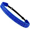 GreatRise Set di 3 fasce per capelli glitterate per bambini, antiscivolo, con interno in velluto, fascia elastica regolabile per lo sport, per ragazze e donne, yoga, corsa, ginnastica e vita