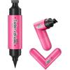 Erinde Timbro per eyeliner girevole a 90°, eyeliner di precisione nero | Impermeabile, resistente al sudore, ad asciugatura rapida e a lunga durata, eyeliner Cat Eye per un facile trucco degli occhi