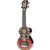 Mahalo Ukulele Soprano Teschio Messicano Art Series Aquila Nylgut Borsa Nuovo