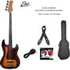 EKO PJ300 SUNBURST Basso Elettrico tipo PRECISION Bass con Borsa Tracolla Corde