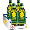 Generic Amato Olio di Sansa di Oliva 1 Litro, Olio Alimentare per Fritture, Cottura e Condimenti, Bottiglia PET, Confezione Multipla da 4/8/12 Pezzi (4 PEZZI)