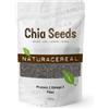 Naturacereal Semi di Chia 1kg - Crudo e 100% Naturali - Ricchi di Omega 3, Fibre e Proteine - Alimento Low-Carb e Superfood per Yogurt e Frullati - Qualità Premium Salvia Hispanica