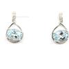Donna oro Orecchini Donna Blu Marine