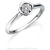 Donna oro Anello Donna Solitario