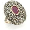 Mothia gioielli Anello Donna Stile Antico
