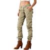 Générique Pantaloni da jogging multiuso per l'autunno - Stile Cargo con tasche e vestibilità comoda per un abbigliamento casual quotidiano