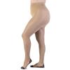 LEELA LAB Collant Curvy Donna Velato con Riga Posteriore 30 Denari, Calze Curvy Taglie Forti Donna Tinta Unita, Abbigliamento curvy Donna, Pratici e confortevoli, Made in Italy
