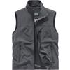 Foweknow Gilet estivo da uomo, leggero, da corsa, da lavoro, in softshell, sottile, con tasche con cerniera, colletto alto, traspirante, per campeggio, fotografia