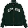 Superdry Athletic Essentials Applique - Giacca da allenamento con zip, taglia oversize
