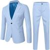 Generisch Giacca Da Snowboard Ragazzi Ragazzi Primavera Autunno Solido Manica Lunga Pantaloni Cappotto Abiti 2PC Vestito