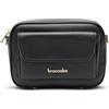 Braccialini Jinny Leather Borsa a tracolla in pelle di colore platino pensata per chi ama la praticità senza rinunciare allo stile. Il design compatto è impreziosito da una tasca frontale con pattina