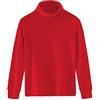 Spring&Gege Spring & Gege Ragazza Maglia Termica Cotone Solido Collo Alto T-Shirt a Maniche Lunga