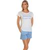 Alber's - Pigiama Donna Cotone Corto