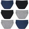 COSHAL® 6 slip da uomo dalla vestibilità classica, confezione multipla da 6 mutande da uomo morbide e traspiranti in cotone tinta unita hipster in multipack grandi taglie S-5XL (confezione da 6) slip
