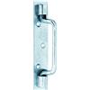 Alberts 307622 Maniglia per portone, Tipo St. Etienne, zincata blu, 142 x 30 mm