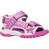 Geox J Borealis Girl A Sandal, rosa/viola, 36 EU