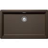 SCHOCK - Lavello Cucina Galaxy N100XLU 1 Vasca con Ganci Sottotop Inclusi | Materiale ®Cristadur; Bronze; 730x430mm