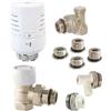 SOMATHERM FOR YOU - Kit con testa termostatica T302 Staffa universale completa