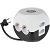 Unitec TSD 4 + 2fach cubo 1, 4 m KiSi 1 pezzi, bianco/nero, 47531