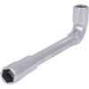 KS Tools 517.0410 Ultimateplus Chiave a Tubo Doppia con Foro Passante, 10 mm