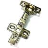 Merriway Bulk Hardware BH06009 cerniera 26 mm 95 gradi Soft Close Zp clip-on Half Overlay, set da 2 pezzi