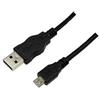 LogiLink USB Cable, USB 2.0, AM to Micro BM, black, 5m [CU0060]