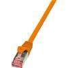LogiLink CAT6 S/FTP Patchkabel AWG27 PIMF orange 3,00m [CQ2068S]