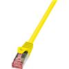 LogiLink CAT6 S/FTP Patchkabel AWG27 PIMF gelb 1,50m [CQ2047S]