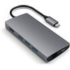 SATECHI Hub usb Satechi Typo-C Multi-Porte adatt. 4K Ethernet v2 Spacegray [ST-TCMA2M]