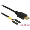 Delock Cavo Delock 85395 USB Type-C a 2x pin header M/F 2m [85395]