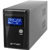 Armac Gruppo di continuita' Armac UPS 650VA 12V Nero [O/650F/LCD]