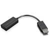 Lenovo Adattatore Lenovo DisplayPort a HDMI 2.0b 0.25m [4X90R61023]