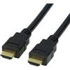 Logilink Cavo Video HDMI 2.1 Ultra High Speed 10K A/A M/M 3m Nero