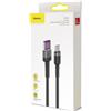 Baseus Cavo Baseus cafule CATKLF-PG1 (USB - USB type C ; 1m; grigio/nero) [CATKLF-PG1]